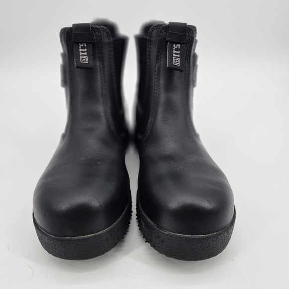 5.11 Company 3.0 Boot Steel Toe Black Pull On Leather Boot Mens Size 9.5 - Picture 3 of 8